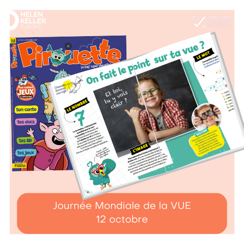 Journée Mondiale de la Vue avec le Magazine Pirouette