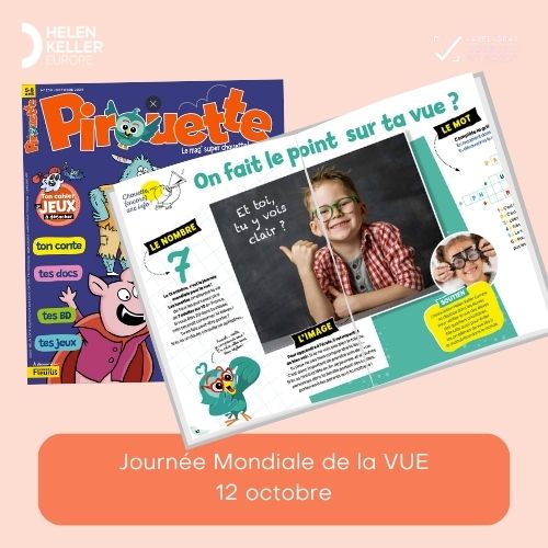 Journée Mondiale de la Vue avec le Magazine Pirouette